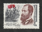 Sellos de Europa - Rusia -  3091 - Eugene Pottier, autor de La Internacional