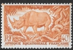 Stamps : Europe : France :  África ecuatorial francesa