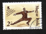 Stamps Hungary -  Campeonato mundial de patinaje artístico, Budapest