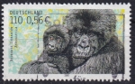 Stamps Germany -  Gorilas de montaña