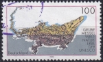 Stamps Germany -  El yacimiento fosilífero de Messel