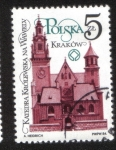 Sellos del Mundo : Europa : Polonia : Restauración de monumentos de Cracovia, Catedral Real, Wawel