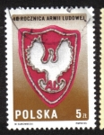 Stamps Poland -  Insignia de la Brigada General Bem