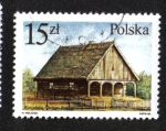 Stamps Poland -  Arquitectura en India