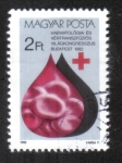 Stamps Hungary -  25 aniversario de la OMS, Congreso Mundial de Hematología, Budapest