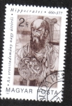 Stamps Hungary -  Hippocrates