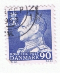 Stamps Denmark -  F  IX