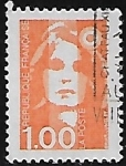 Stamps : Europe : France :  Intercambio 