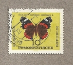 Stamps Germany -  Mariposa Vanessa atalanta
