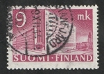 Stamps Finland -  266 - Edifico de Correos en Helsinki