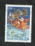 Stamps Finland -  1124 - Navidad