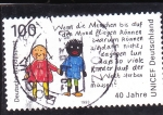 Stamps : Europe : Germany :  UNICEF