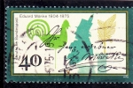 Stamps : Europe : Germany :  EDUARD MORIKE- escritor
