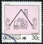 Stamps : Oceania : Australia :  Proteccion Social