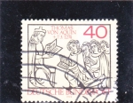 Stamps Germany -  Tomàs d'Aquino-FILÓSOFO