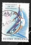Stamps Finland -  766 - Campeonato de Europa de Patinaje Artístico