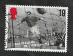 Stamps United Kingdom -  1871 - William Ralph, Dixie, futbolista