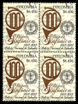 Stamps Colombia -  BANDA SINFÓNICA POLICÍA NACIONAL DE COLOMBIA 100 AÑOS