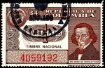 Stamps : America : Colombia :  TIMBRE NACIONAL - JOSE MARIA DEL CASTILLO Y RADA - SIN SERIE