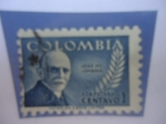 Stamps Colombia -  José María Lombana Barreneche(1853-1928)- Serie: Famosos Doctores Colombianos.