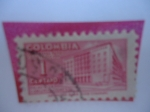 Stamps Colombia -  Palacio de Comunicaciones - Sobretaza para la Construcción