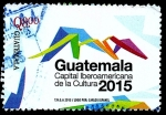 Sellos del Mundo : America : Guatemala : GUATEMALA CAPITAL IBEROAMERICANA DE LA CULTURA 2015