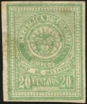 Stamps Colombia -  Correos del Departamento de Santander.