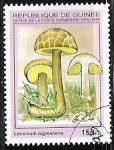 Stamps Guinea -  Setas - Leccinum nigrescens