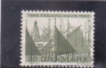 Stamps Denmark -  CENTENARIO ESBJERG HAVN