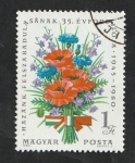 Stamps Hungary -  2724 - 30 Anivº de la liberación de Hungría, Ramo de flores