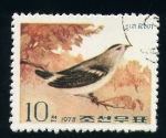Stamps North Korea -  Ave autoctona