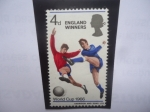 Stamps United Kingdom -  England- Winners - World 1960- Copa del Mundo 1966- Jugadores Ingleses.