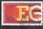 Stamps Germany -  Letras EG formadas a partir de vigas de hierro caliente