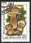 Stamps Russia -  Setas - Tylopilus felleus