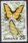 Stamps Jamaica -  mariposas