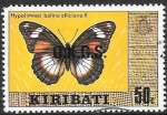 Stamps Oceania - Kiribati -  mariposas