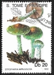 Stamps S�o Tom� and Pr�ncipe -  Setas - Stropharia aeruginosa