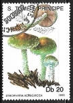Stamps S�o Tom� and Pr�ncipe -  Setas - Stropharia aeruginosa