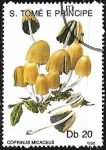 Stamps S�o Tom� and Pr�ncipe -  Setas - Coprinus micaceus