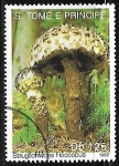 Stamps : Africa : S�o_Tom�_and_Pr�ncipe :  Setas - Strugilomyces Floccopus