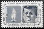 Sellos de America - Estados Unidos -  John F. Kennedy