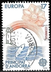 Stamps Andorra -  Andorra-cambio