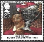 Stamps United Kingdom -  Centenario de la liga de rugby