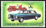 Stamps : Asia : United_Arab_Emirates :  Coches - Mercedes