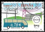 Stamps Spain -  cambio-papel amarillento