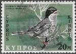 Stamps : Asia : Cyprus :  fauna