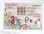 Stamps Spain -  CENTENARIO DE LA REAL ACADEMIA ESPAÑOLA(44)