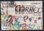 Stamps : Europe : Spain :  Centenario de la Real Academia Española