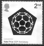 Stamps United Kingdom -  premio nobel