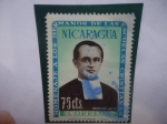 Stamps Nicaragua -  Homenaje a los Hermanos de las Escuelas Cristianas - Hermanos de la Salle - Hermano Julio (889-1935)